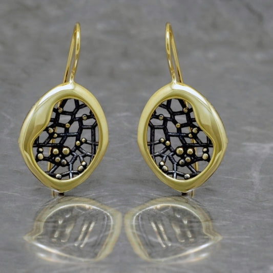 Casiopea, Pendientes redondos, de gancho fijo