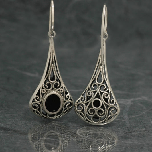 Enova, pendientes premium, de péndulo, con gancho móvil