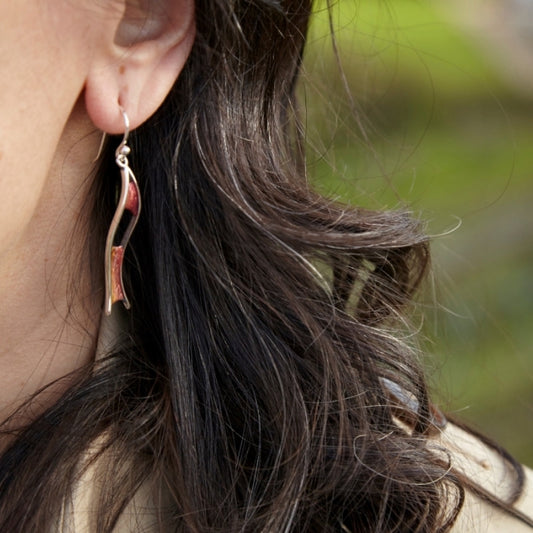 Brigantia, pendientes de gancho móvil