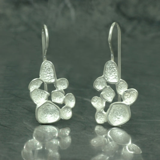 Dream nieve, pendientes pequeños, con gancho fijo