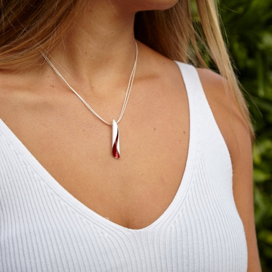 Azahar pasión, colgante mediano