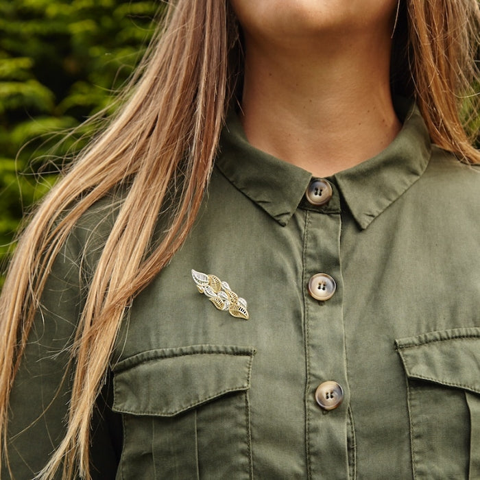 Mar de Lira combinado, broche