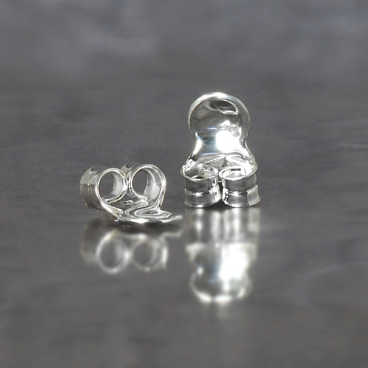 presiones pala en plata de Ley 925 para sujetar mejor en el lóbulo