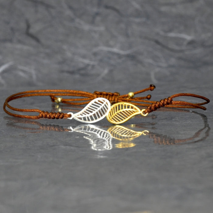 Mar de Lira combinado, pulsera con macramé