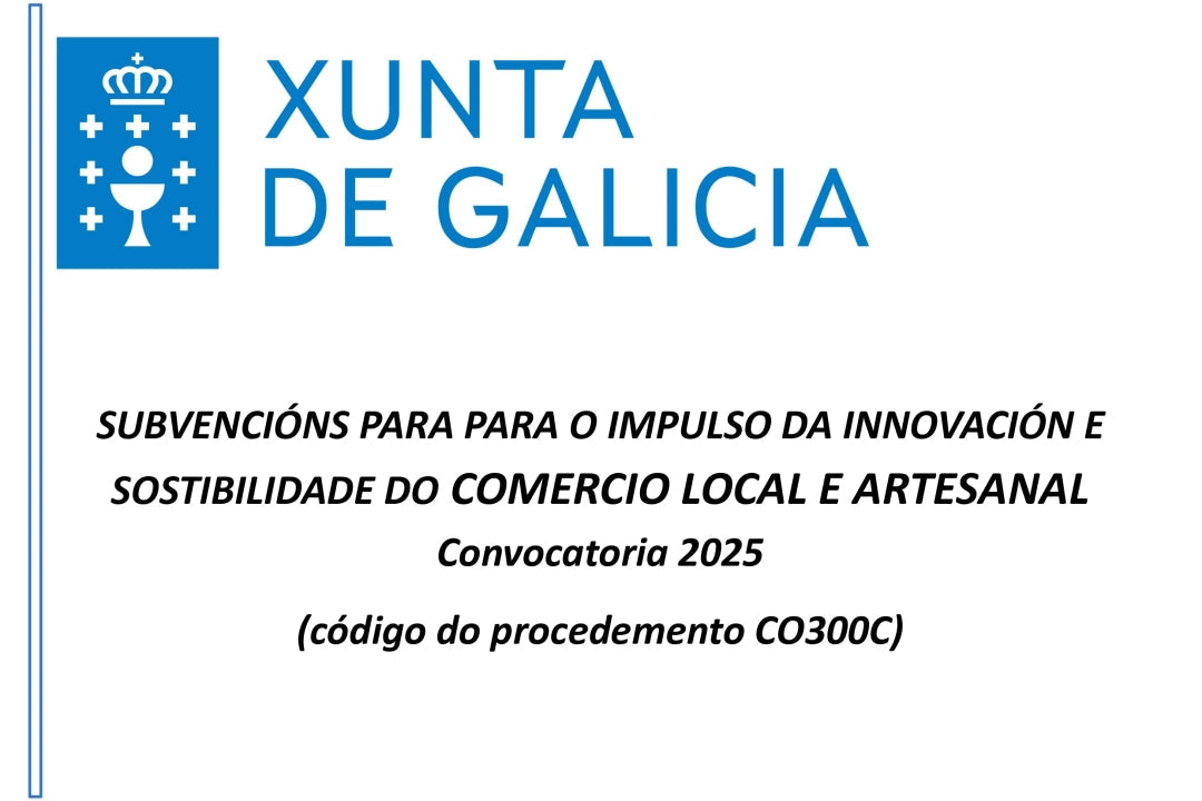 Ayuda a la innovación y sostenibilidad del comercio local y artesanal