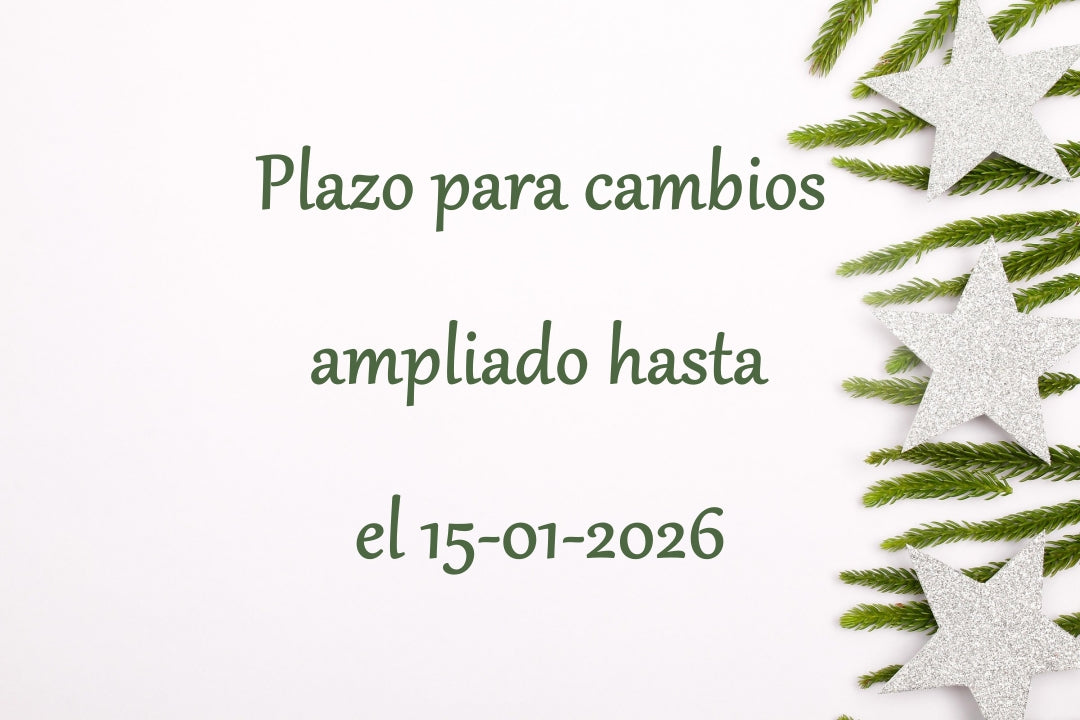 Ampliamos el plazo para cambios, hasta el 15-01-2026