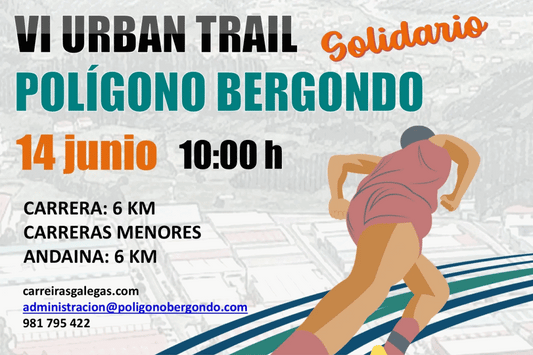 VI Urban Trail Polígono Bergondo - Recaudación investigación cáncer infantil