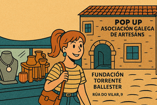 pop up galega de artesans en fundacion torrente ballester