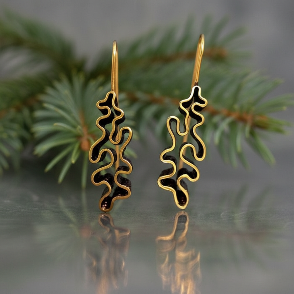 Bután, pendientes de gancho fijo