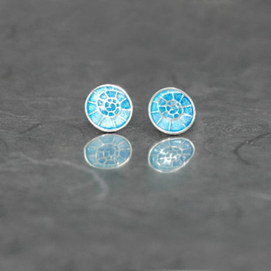 Gaudí espiral azul, pendientes de presión