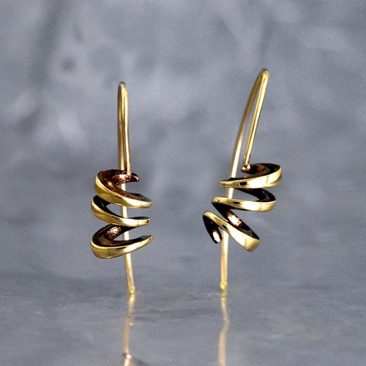 Omnia Chocolate, Pendientes de gancho fijo, pequeños