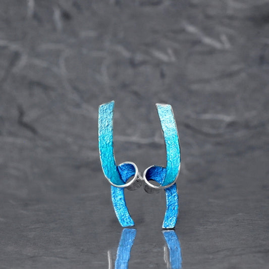 Pendientes de presión largos, colección Bakú