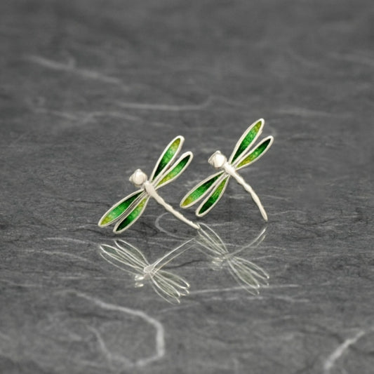 Libélula, pendientes de presión