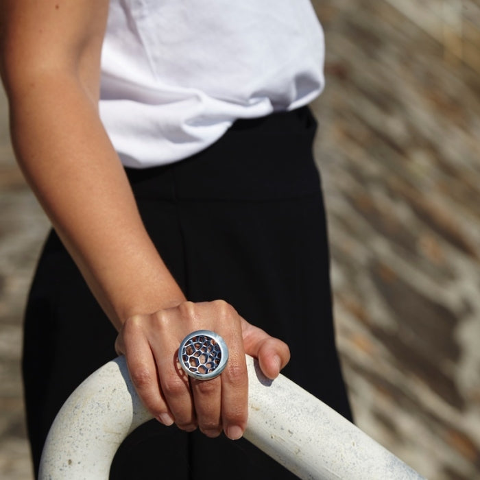 Organic, sortija grande