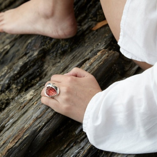 Gorgonia, sortija pequeña