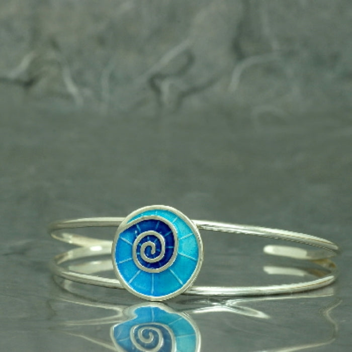 Gaudí espiral, pulsera rígida
