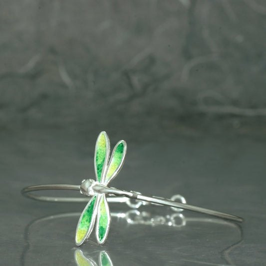 Libélula, pulsera rígida