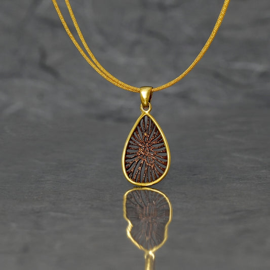 Folerpa chocolate, colgante pequeño