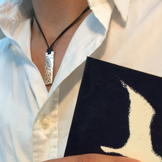 Gaviotas, colgante unisex, rectangular