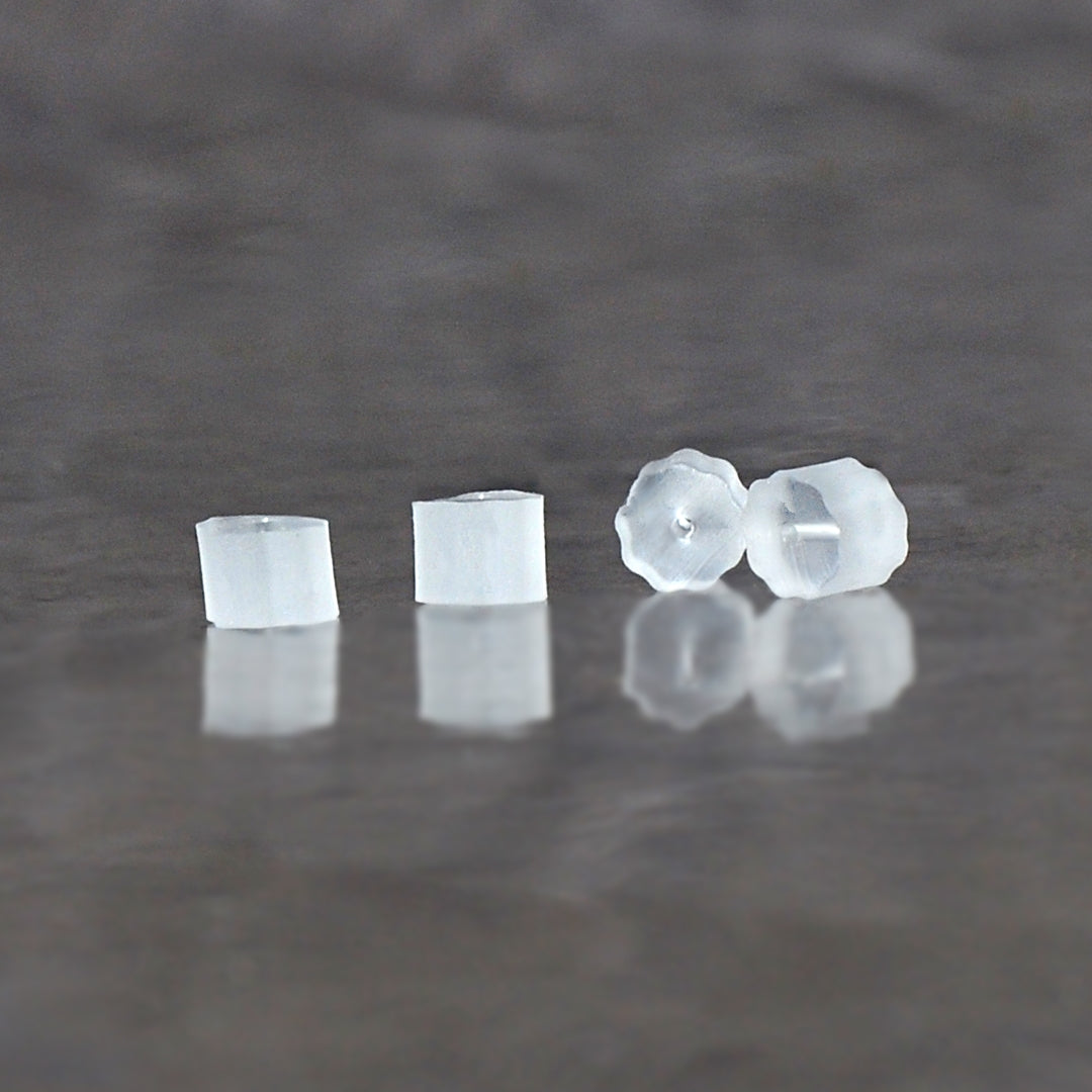topitos de silicona libres de ftalato, vistos de cerca