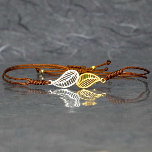 Mar de Lira combinado, pulsera con macramé